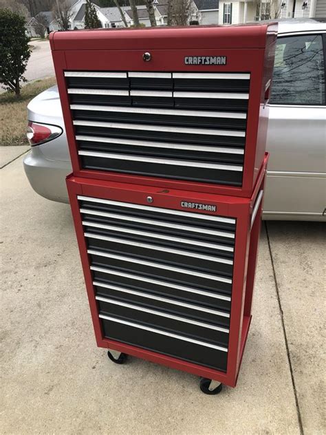 Craftsman Rolling Tool Box Cabinet And Chest 19 Drawer Read Descriptions