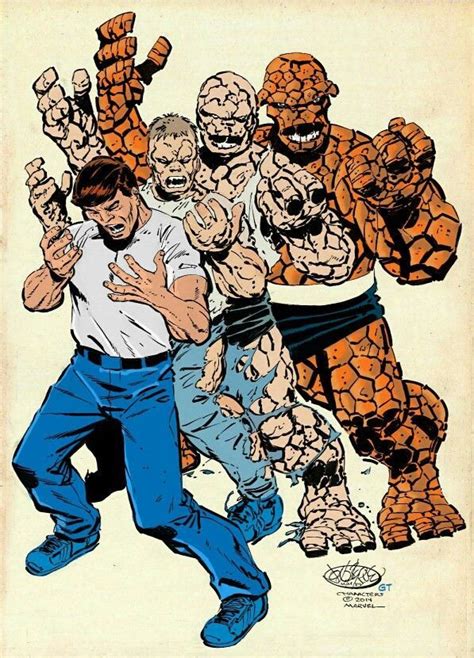 The Problem With Ben Grimm Marvel Comics Art Marvel Comics Superheroes Comic Art