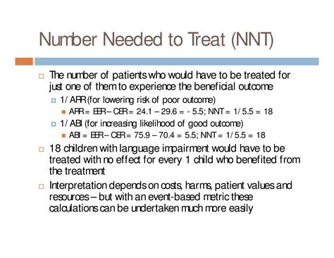 Event Based Measures Of Effect Size Asha Journals Academy