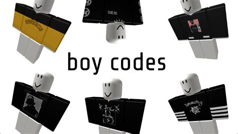 Aesthetic Roblox Boy Outfit Codes