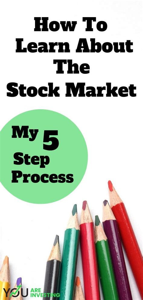 To trade stocks, you need an online broker. How to Learn About the Stock Market: My 5 Step Process ...