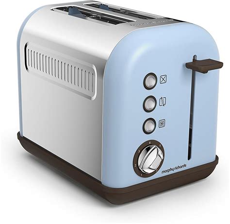 Morphy Richards Accents 2 Slice Toaster Azure Blue Toaster