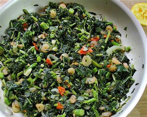 Learn More About Jamaican Callaloo With Shrimp From Sidechef Cooking App Home Cooking Cooking