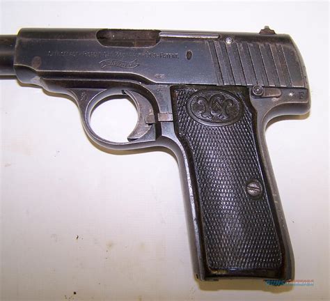 Early Walther Model 4 Pistol 32 Ac For Sale At