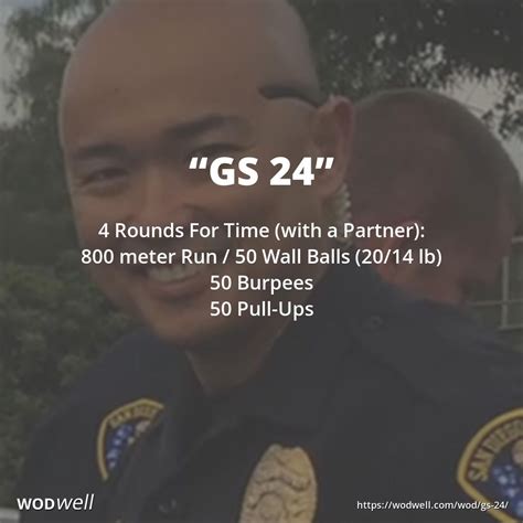 Gs 24 Wod 4 Rounds For Time With A Partner 800 Meter Run 50