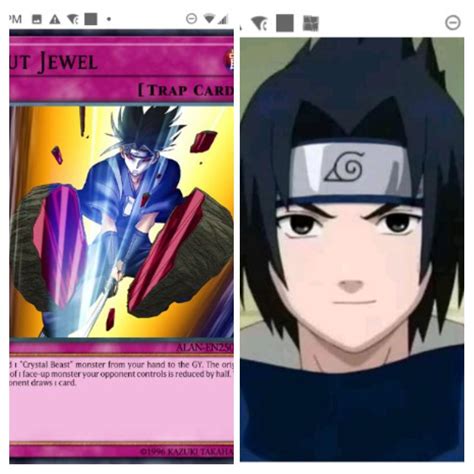 Sasuke Was On A Yu Gi Oh Card Rdankruto