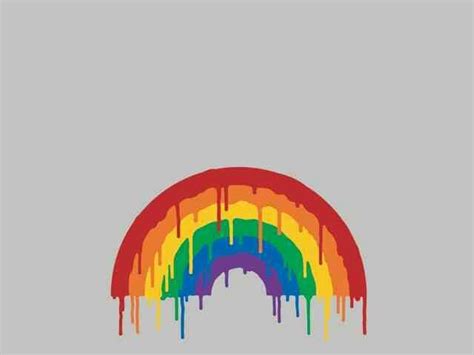 Melting Rainbow Rainbow Canvas Rainbow Rainbow Colors