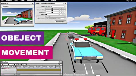 Object Movement Muvizu Play 3d Animation Software