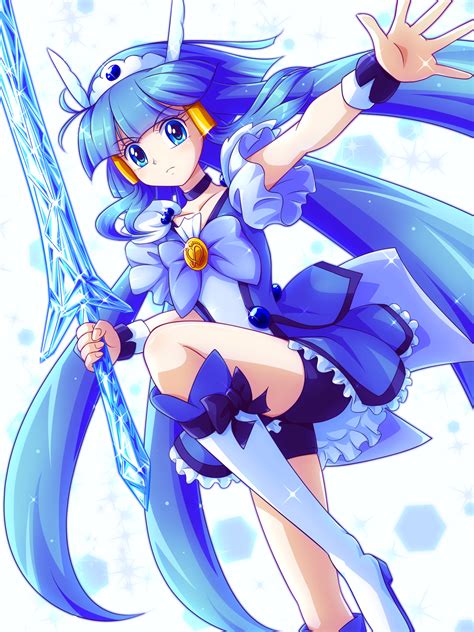 Cure Beauty Aoki Reika Wallpaper By Mimimix Pixiv Zerochan Anime Image Board