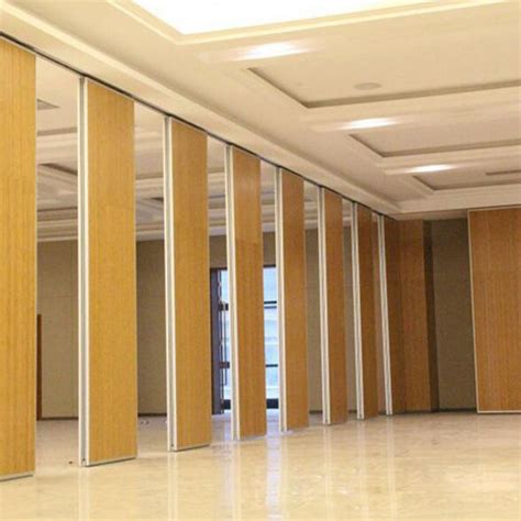 Movable Wall Dividers Soundproof Sliding Folding Partition Wall For
