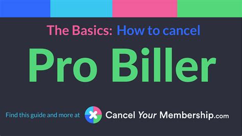 Creating a fake credit card is one of the situations that raise questions in many people's minds. Pro Biller - Cancel Your Membership