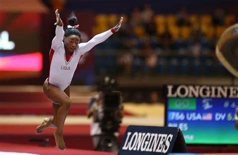 Began as a way to get additional height on her existing dismount. Simone Biles Sets Record With 13th Career Gold at World ...