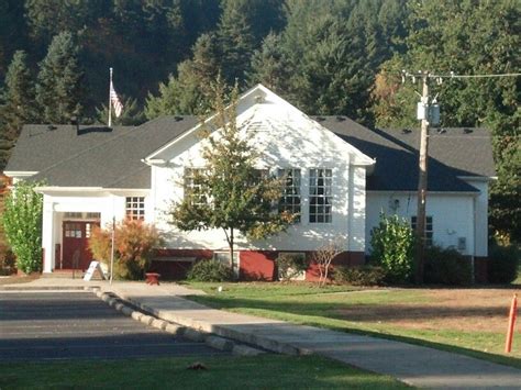 Leaburg Oregon school | Old school house, House styles, Outdoor decor