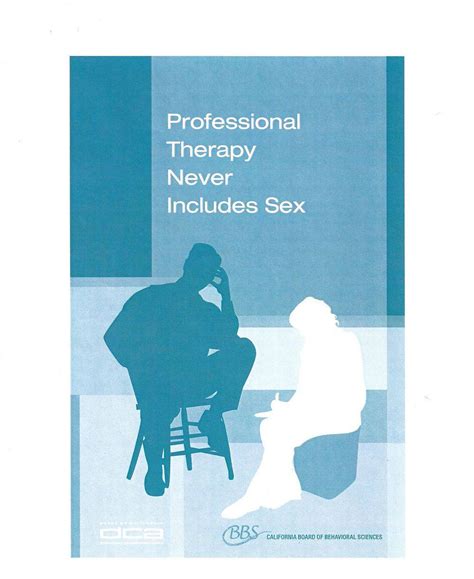 Therapy Never Includes Sex