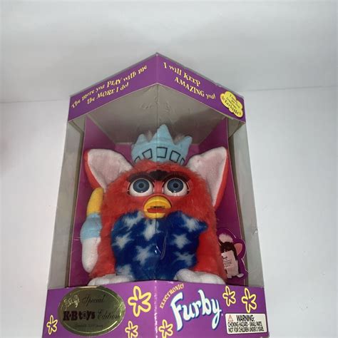 Furby Statue Of Liberty Kb Toys Special Limited Edition Sealed 1999