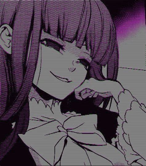 Purple Aesthetic Dark Aesthetic Aesthetic Anime Sad Anime Kawaii
