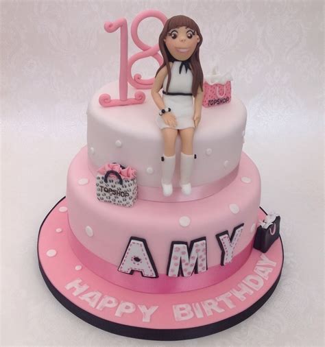 18th birthday party ideas for girls. Top Shop 18Th Birthday Cake - CakeCentral.com