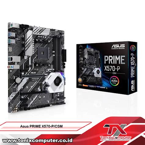 Asus Prime X570 Pcsm Am4 Amd Premium X570 Ddr4 Usb32 Sata3