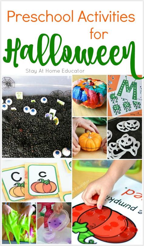 25 Educational Halloween Activities For Preschoolers And Kindergartners