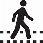 Pedestrian Clipart Symbol Icon Clip Blank Path