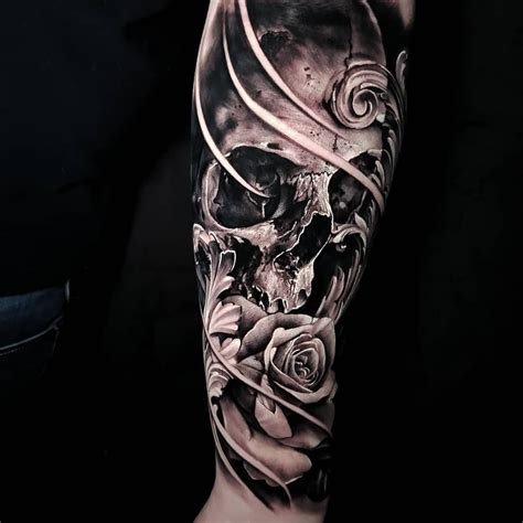 Painful pleasures gearorchids tattoo timelapse done in black and grey.this is a filler piece on the inner arm to compliment the st mary on the outer side. Black and gray detailed tattoo realism by Nick Imms ...