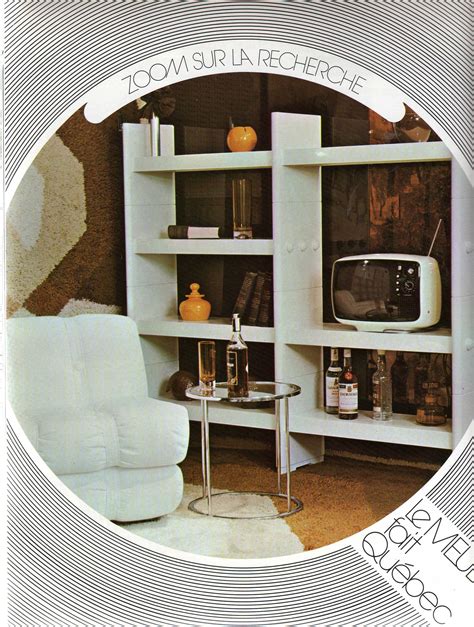 Retro 70s White Home Interior 70s Interior Vintage Interior Design