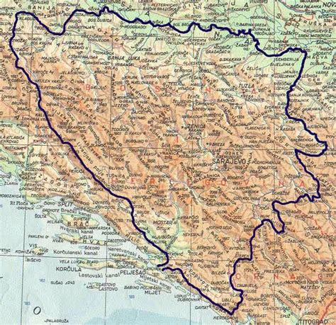 First Of All Yugoslav States Bih Demarcated And Established The