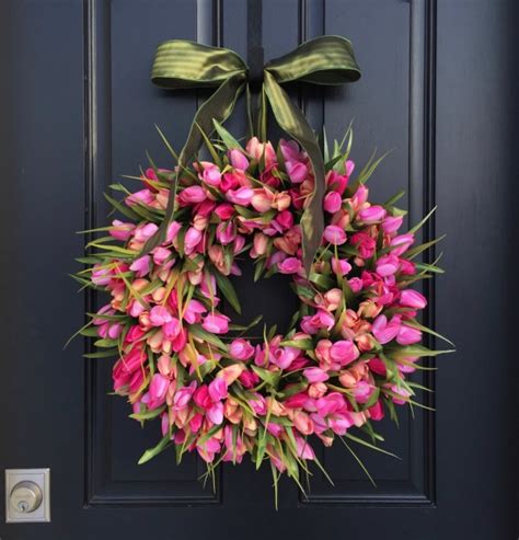 Favorite Spring Wreaths 10 Spring Door Wreaths Youll Love