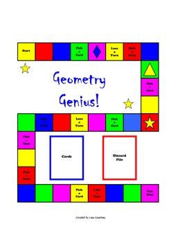 geometry genius board game angles solids lines