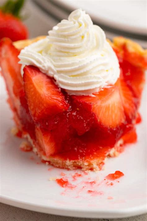 Strawberry Jello Pie Easy Dessert Recipes