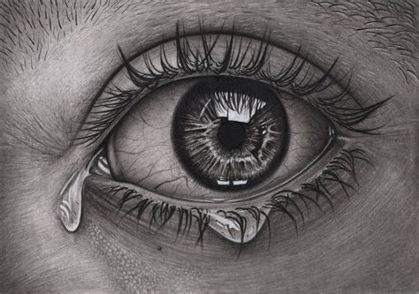 Eye Graphite And Charcoal Drawing Eye Drawing Pencil