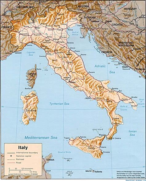 Italia Cartina Geografica Imagui