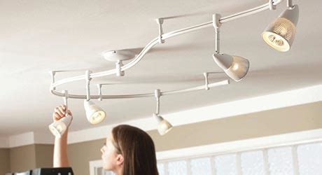 Track lighting is flexible in many ways. How to Install Track Lighting - The Home Depot