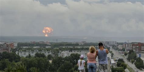 Fresh Blast At Russian Arms Depot Days After Massive Explosions Go
