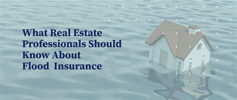 What Real Estate Professionals Should Know About Flood Insurance