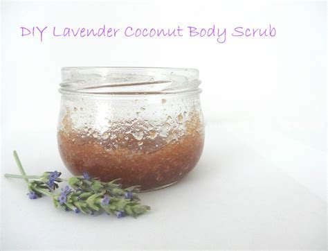 Natural Beauty Diy Lavender Coconut Body Scrub Peaceful Dumpling