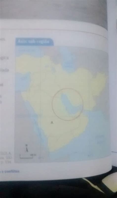 Qual O Nome Da Região Asiática Destacada No Mapa