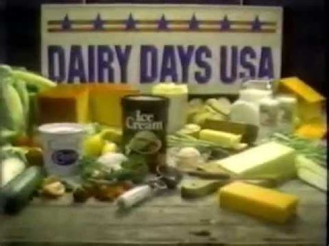 American Dairy Association Dairy Days Ad From 1980 YouTube