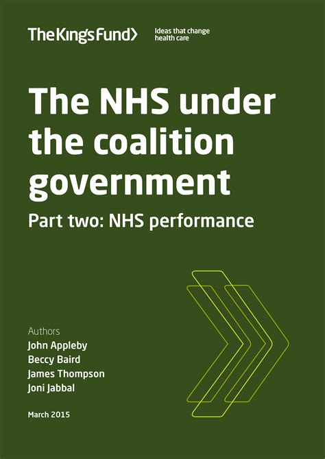 The NHS under the coalition government | The King's Fund