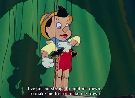 Pinocchio 1940 Ive Got No Strings To Hold Me Down To Make Me