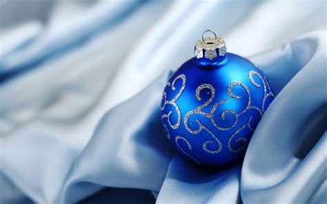 Blue Christmas Ornaments Christmas Wallpaper 22228694 Fanpop
