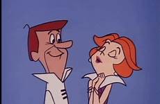 gif jetson jane kiss cartoon george jetsons gifs giphy 60s everything has
