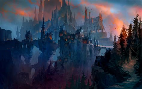 New World Of Warcraft Shadowlands Screenshots New Revendreth Zone