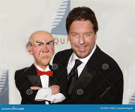 Jeff Dunham And Puppet In New York City Editorial Stock Photo Image
