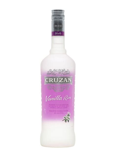 Cruzan Vanilla Rum Liqueur The Whisky Exchange Vanilla Rum Cruzan