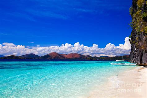 Banol Beach In Coron Philippines Photograph By Fototrav Print