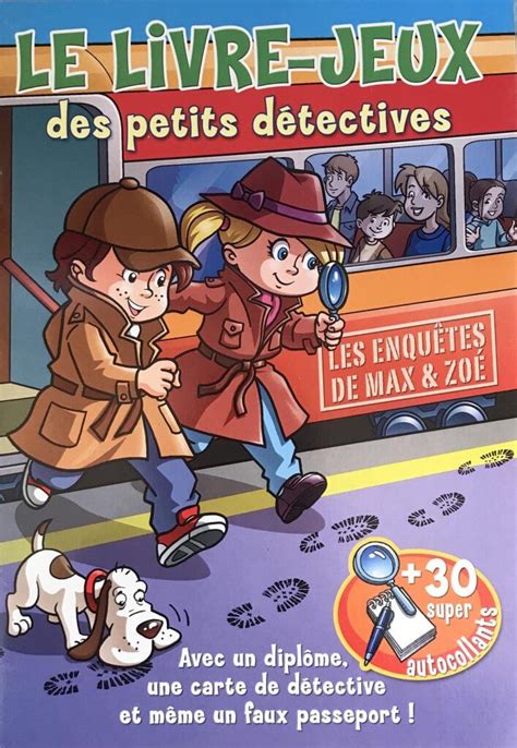 Le Livre Jeux Des Détectives Orange Librairie Stephan