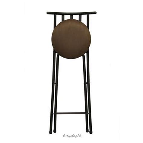 Rms outdoors extra tall folding chair is one of the best tall folding chairs because it is much higher compared to traditional chairs. Folding 24" Counter Stool Barstool Slat Back Bronze Beige ...