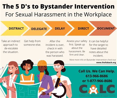 sexual harassment at work more legal information for workers calc