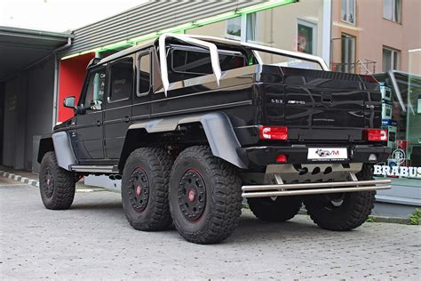Maybe you would like to learn more about one of these? Black Mercedes-Benz G63 AMG 6x6 For Sale - GTspirit